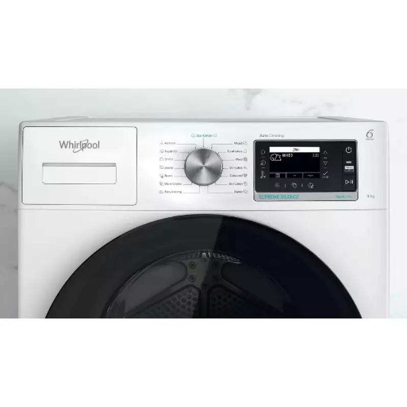 Whirlpool hőszivattyús szárítógép 9kg W7 D94WB EE