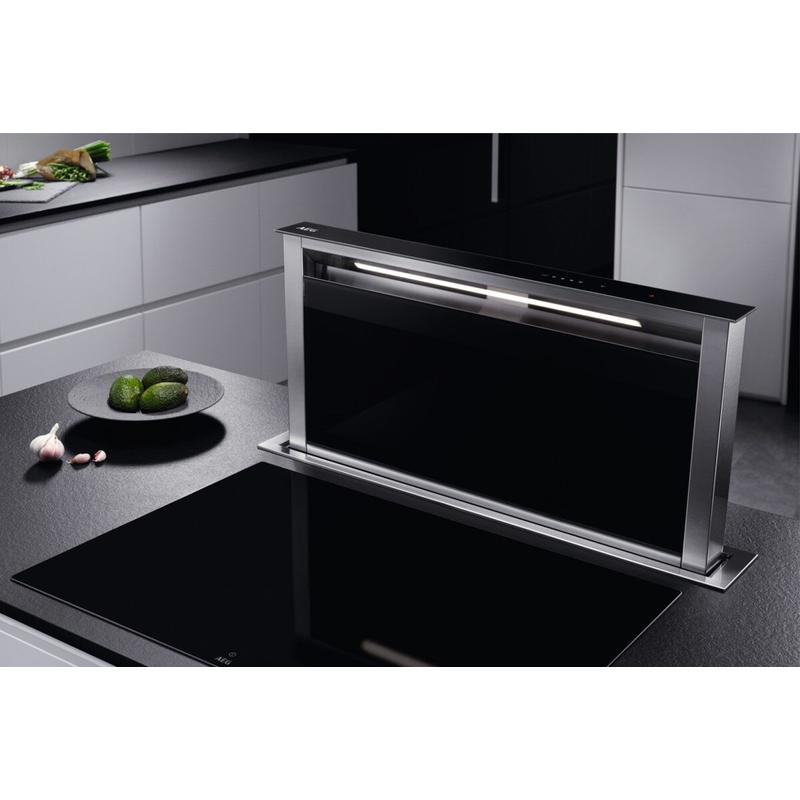AEG DDE5960B Pultba süllyesztett páraelszívó, Breeze funkció, 90 cm