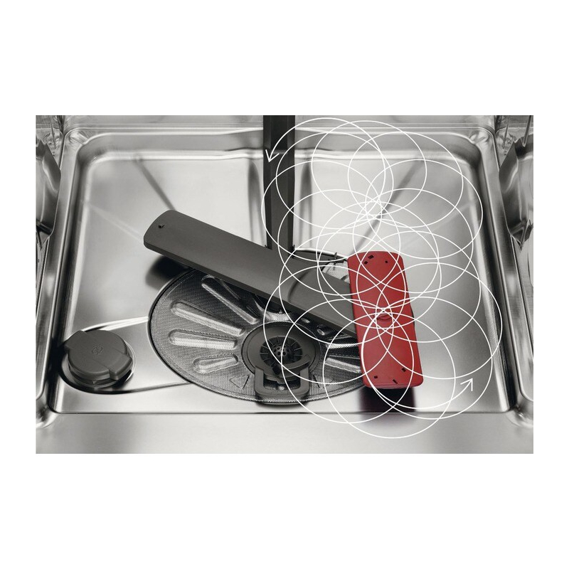 AEG FSE72537P beépíthető mosogatógép 45cm Quickselect kezelőpanel, AirDry