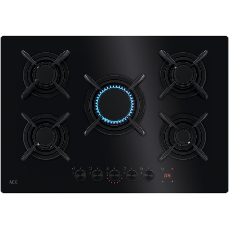 AEG HKB75453NB Beépíthető gáz főzőlap Hob2Hood