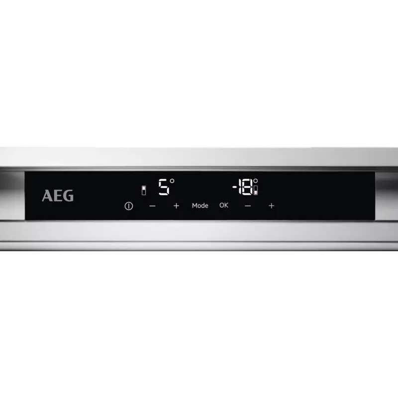 AEG SCB819E8TS TwinTech® 6000 Beépíthető alulfagyasztós hűtő, 188.4 cm