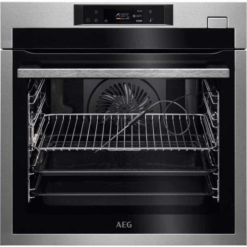 AEG BSE772380M SteamCrisp Gőzsütő pirolitikus tisztítás, maghőmérő