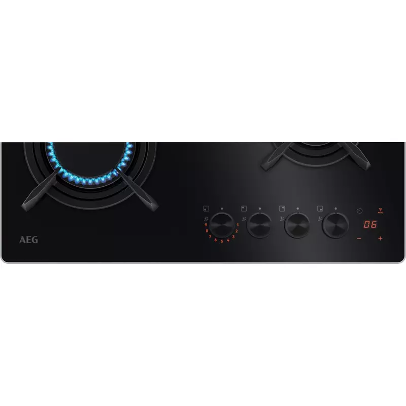 AEG HKB64453NB Beépíthető gáz főzőlap Hob2Hood