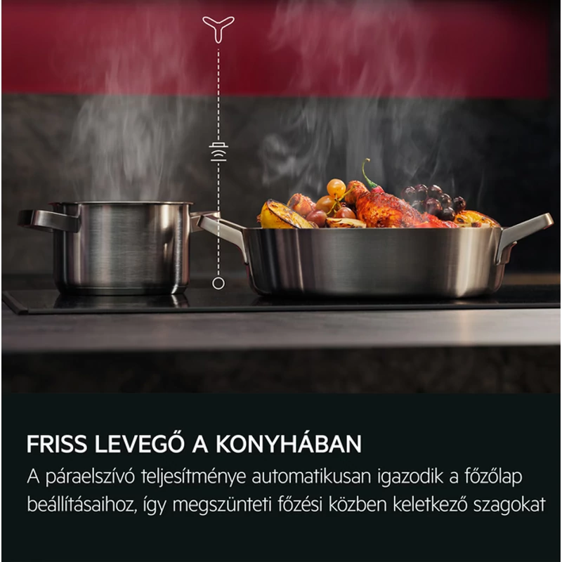 AEG TI84IB10IT SenseBoil beépíthető indukciós főzőlap SaphirMatt® SE üvegfelület 80cm
