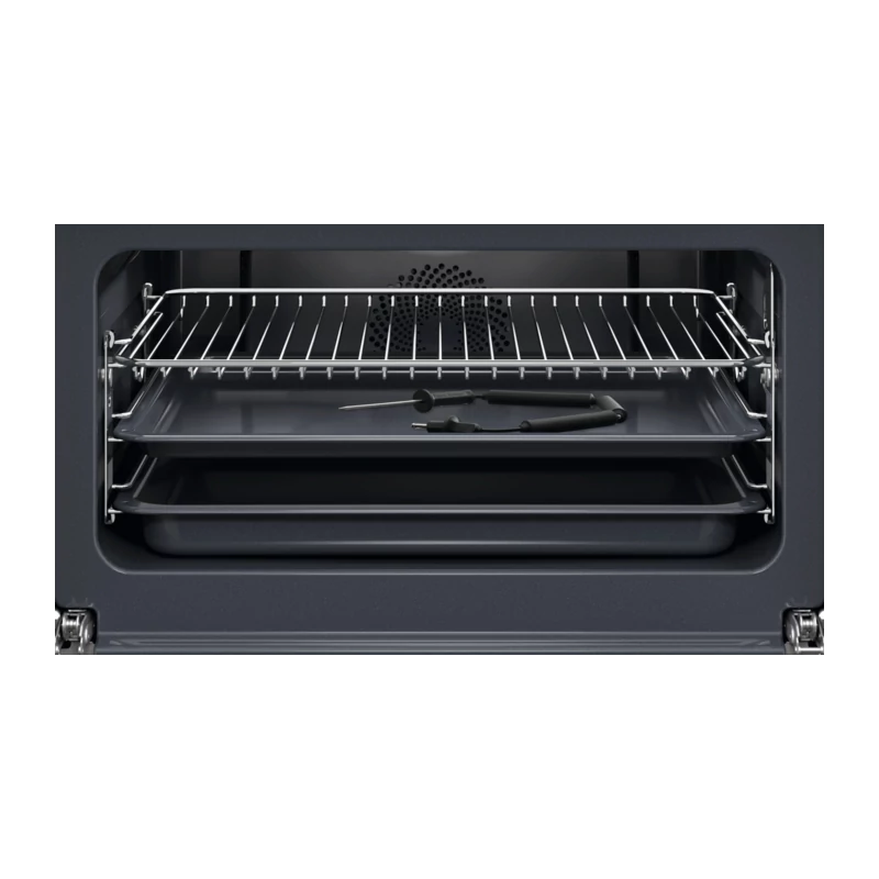 AEG NKK9N821T ProAssist CombiQuick 9000 beépíthető kompakt sütő matt fekete 45cm