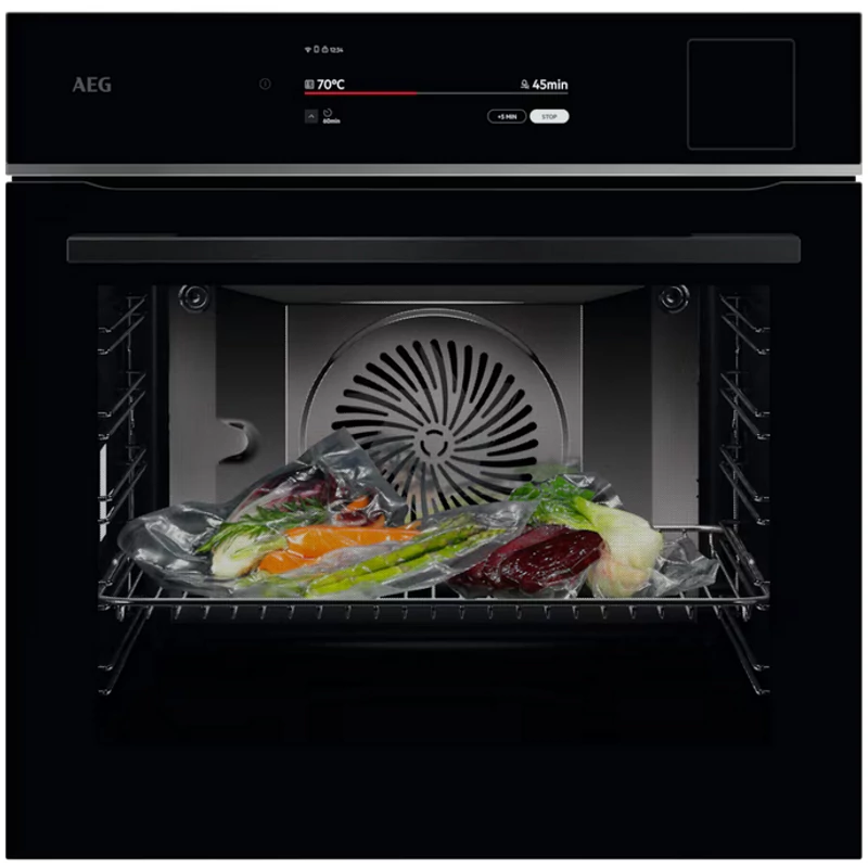 AEG TP9SB831AB ProAssist/SteamPro 9000 gőzsütő gőztisztítással fekete