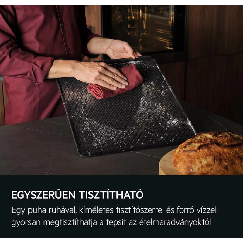AEG TP9SB831AB ProAssist/SteamPro 9000 gőzsütő gőztisztítással fekete