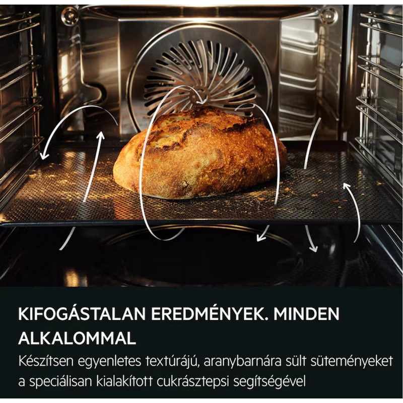 AEG TP9SB831AB ProAssist/SteamPro 9000 gőzsütő gőztisztítással fekete