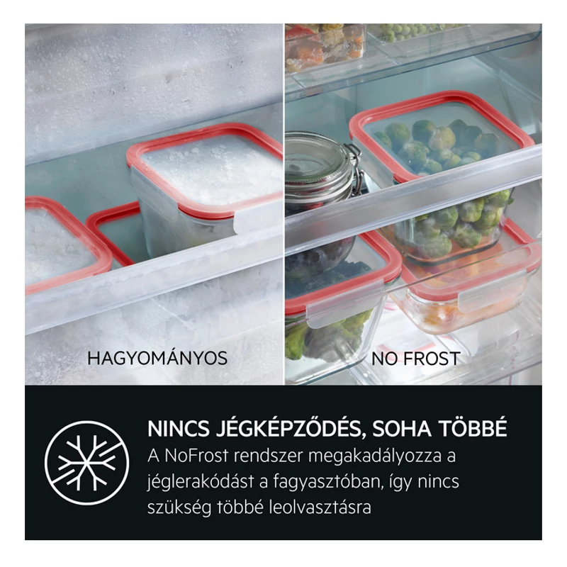 AEG OAB7N82EF beépíthető fagyasztószekrény NoFrost