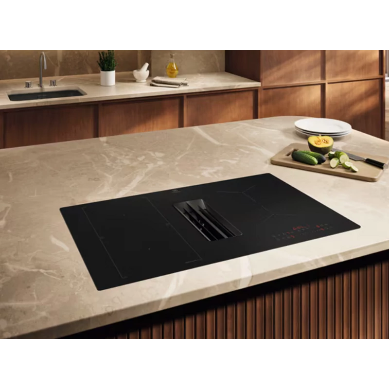 Electrolux ECC83410CT beépíthető indukciós lap páraelszívóval SaphirMatt® SE 80cm