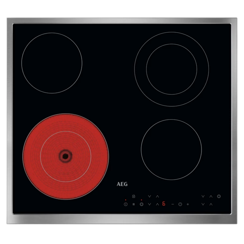 AEG ORN64A02XB beépíthető kerámia főzőlap kerettel 60cm