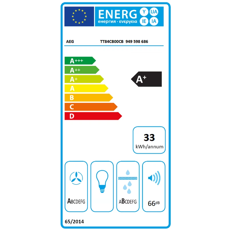AEG TT84CB00CB beépíthető indukciós lap páraelszívóval 80cm