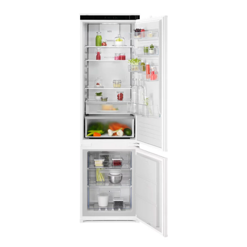 AEG OSC7C191DS GreenZone 7000 beépíthető alulfagyasztós hűtő 188x54cm