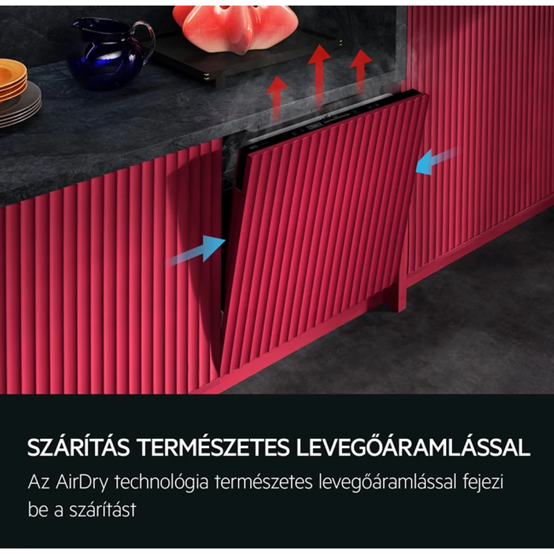 AEG GI6210D2SG teljesen beépíthető mosogatógép 60cm