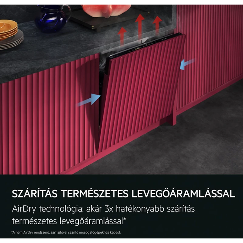 AEG GI7212A2SN teljesen beépíthető mosogatógép WiFi 60cm