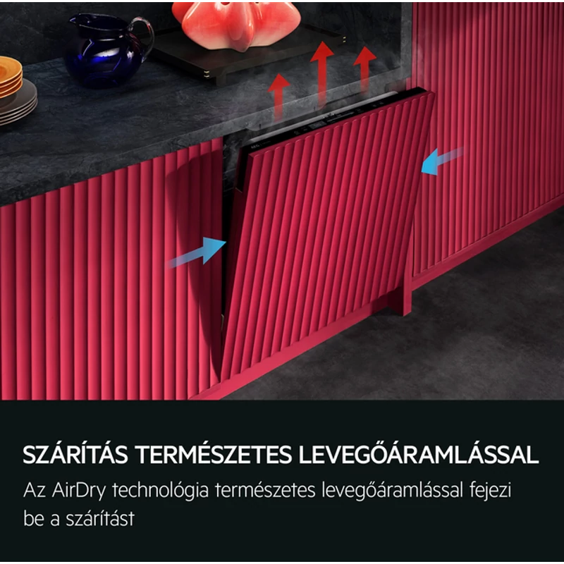 AEG GT5200D1SNM beépíthető mosogatógép inox 60cm