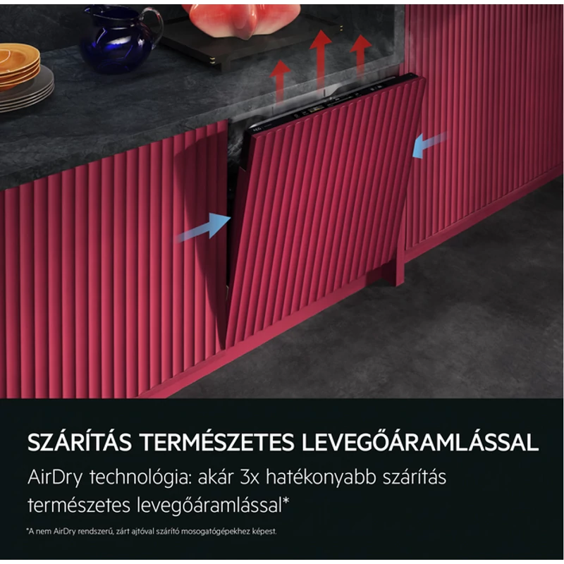 AEG GT7200A2SNM beépíthető mosogatógép inox 60cm