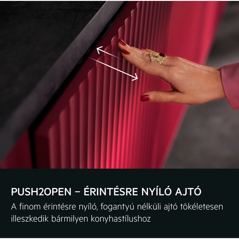 Aeg NG92IX20PK teljesen beépíthető mosogatógép PushtoOpen TFT