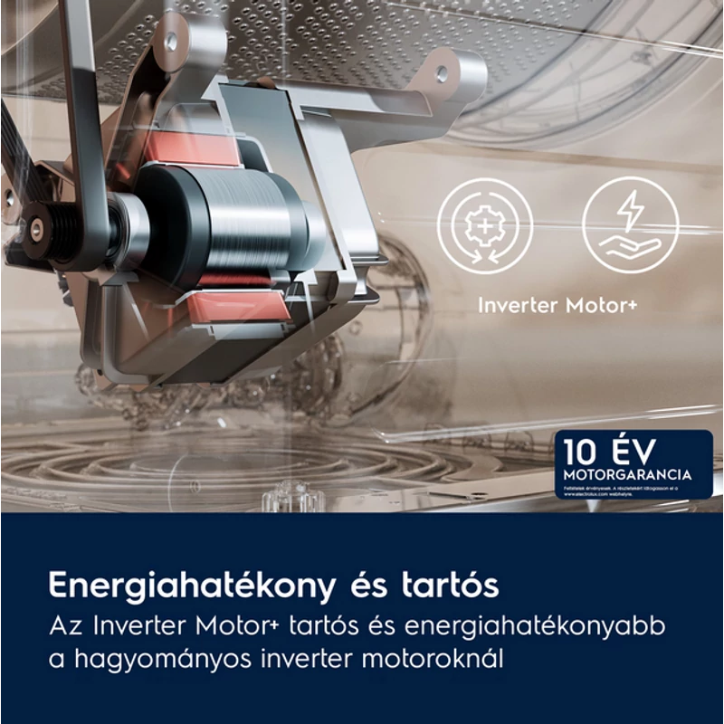 Electrolux EW6F9492E SensiCare 600 elöltöltős mosógép gőzfunkció FullWash 45' E2 9kg 1400f/p