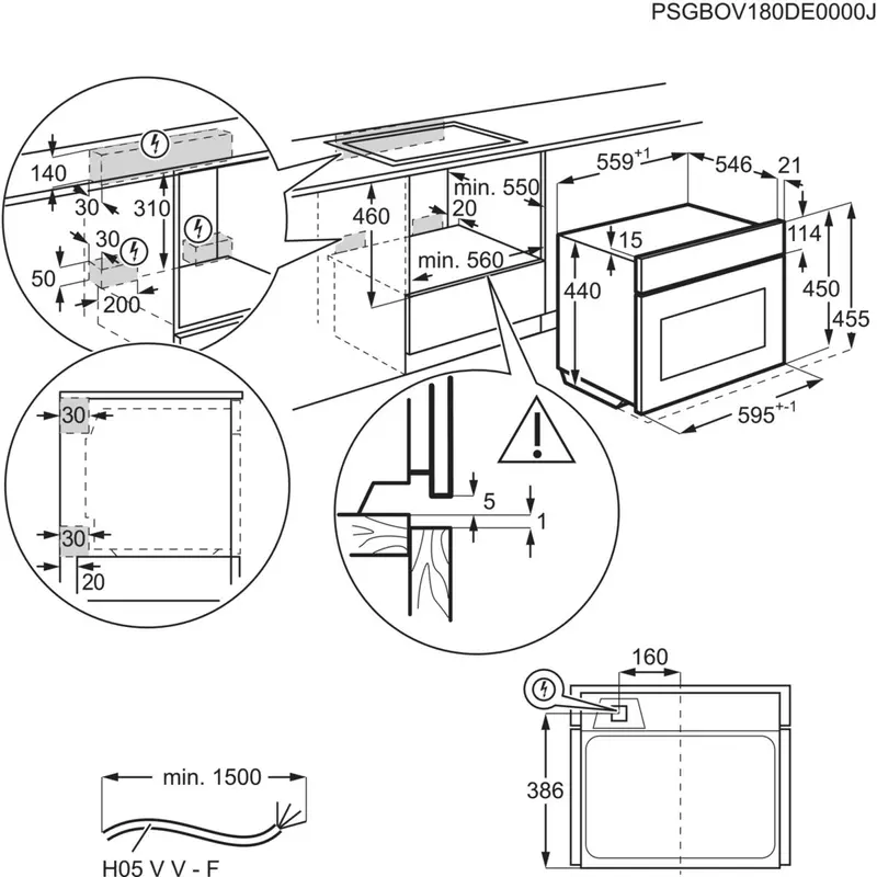 AEG KMK965090T Beépíthető kombinált sütő