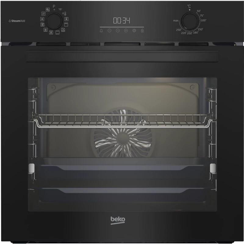 Beko BBIS17300BCS beépíthető sütő katalitikus sütőfal fekete