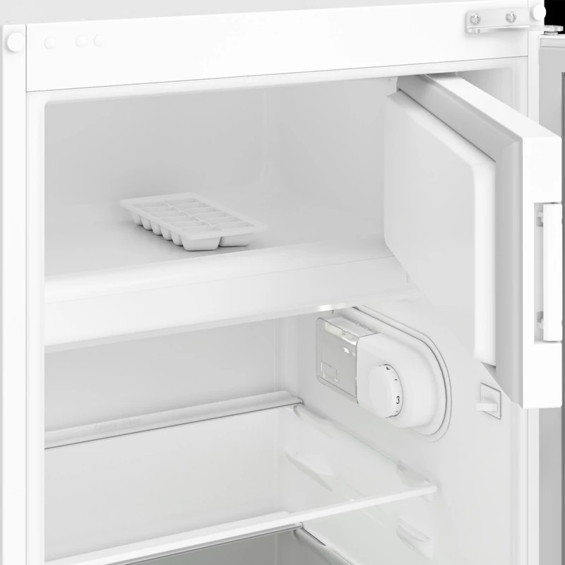 Beko BSSA210K4SN beépíthető egyajtós hűtő fagyasztóval 122cm