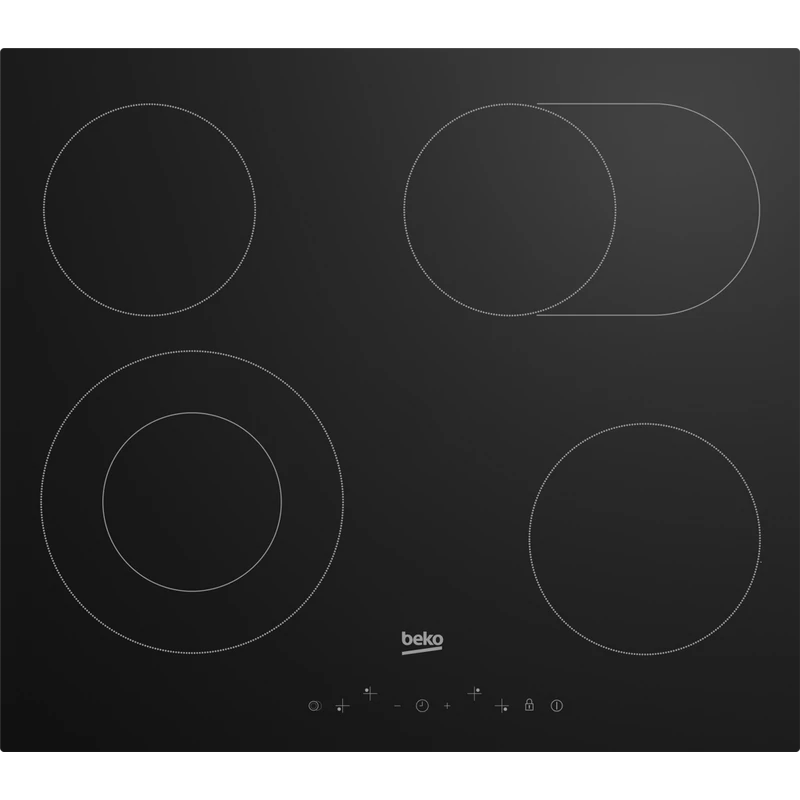 Beko HIC64403T beépíthető kerámia főzőlap bővíthető 60cm