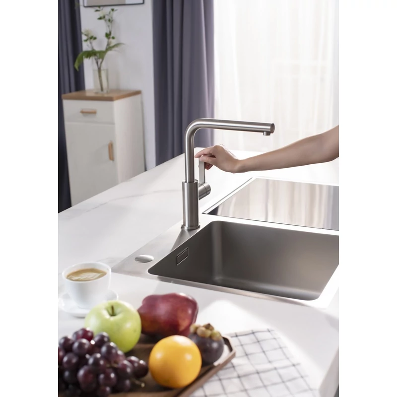 Blanco LANORA ECO tömör szálcsiszolt rozsdamentes acél HD 528151