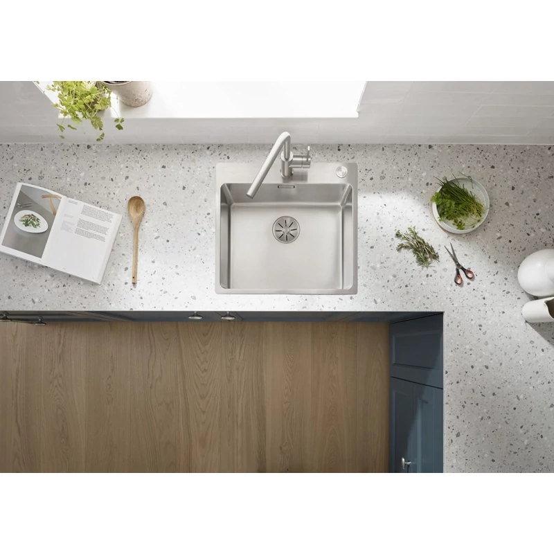 Blanco LANORA ECO tömör szálcsiszolt rozsdamentes acél HD 528151
