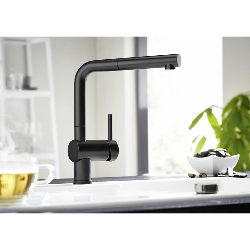 Blanco LINUS-S ECO matt fekete HD csaptelep 528153