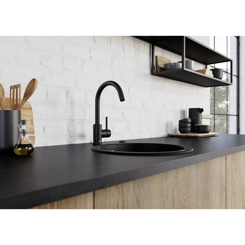 Blanco MIDA ECO matt fekete HD csaptelep 528156