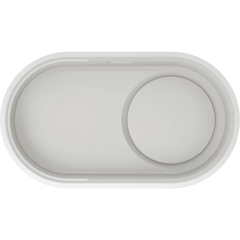 BLANCO OOVALON 700-U cloud white aláépíthető mosogató