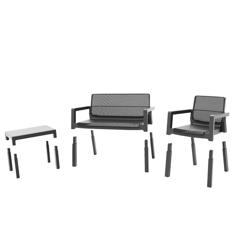 KETER Emily Patio Set 4 részes kerti szett