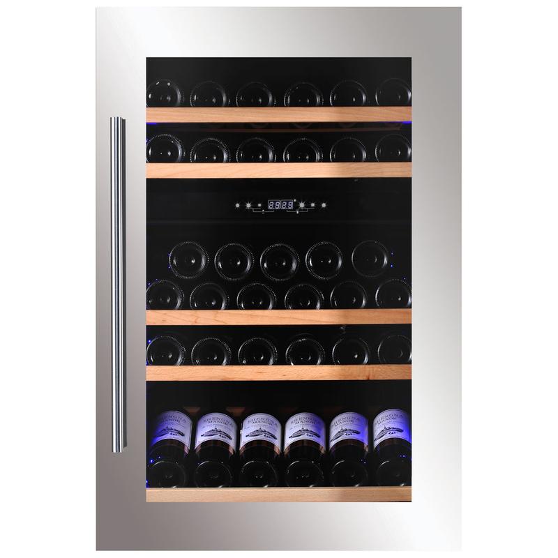 Dunavox DAVS-49.116DSS Soul beépíthető borhűtő inox 49 palackos