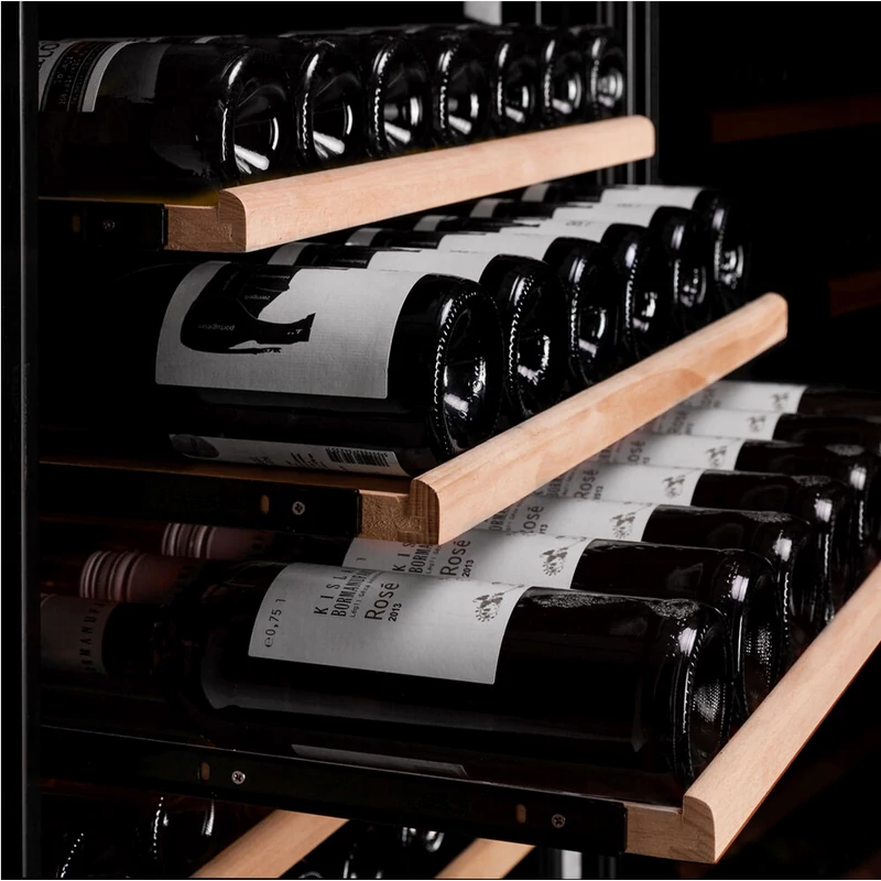 Dunavox DX-108.330DB Grande beépíthető borhűtő fekete 108 palackos