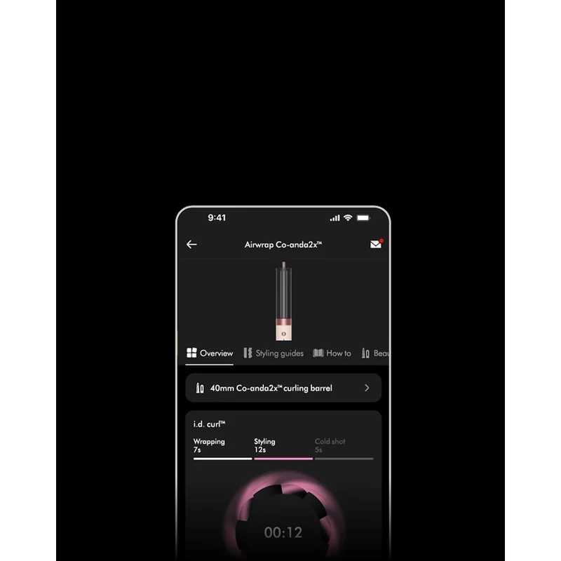 Dyson Airwrap Co-anda2x  Straight+Wavy multifunkciós hajformázó-szárító (Red Velvet/Gold)