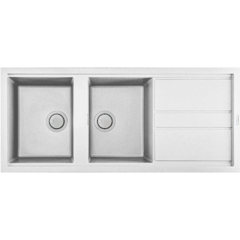 Elleci Best 500 gránit mosogató medence WHITE