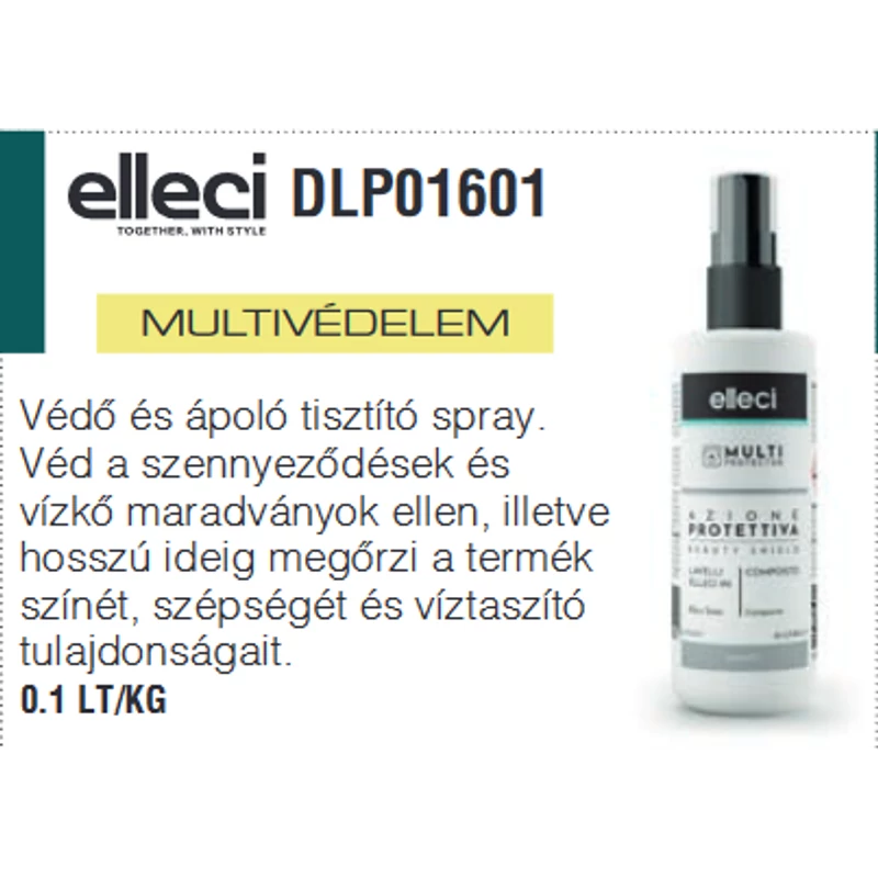 Elleci MULTIPROTECTOR DLP01601 védő és ápoló, tisztító spray