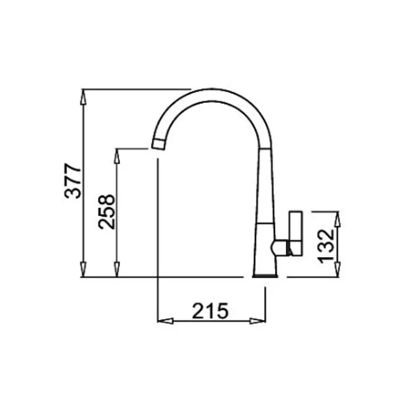 Elleci Athena G68 Bianco Titano csaptelep