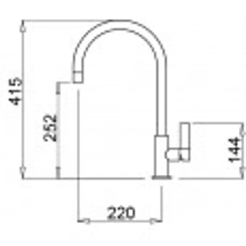 Elleci Volta M79 Aluminium csaptelep