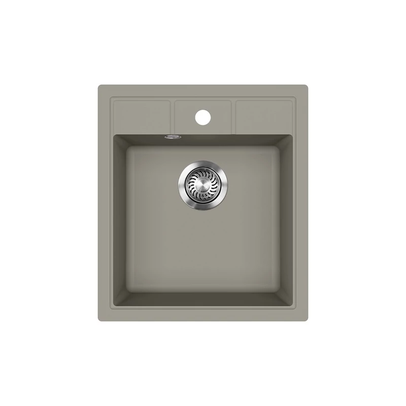 Evido Easy 45 gránit mosogató 515x460mm platina 442124