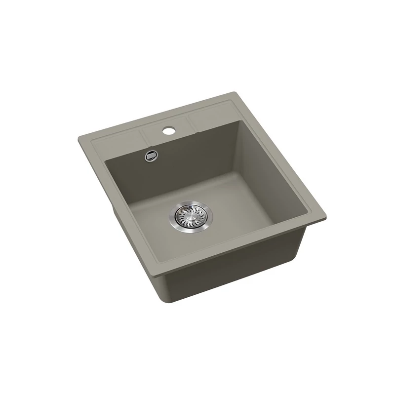 Evido Easy 45 gránit mosogató 515x460mm platina 442124