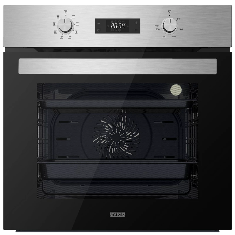 Evido BOL6DX.2 LEVEL 60X beépíthető sütő inox