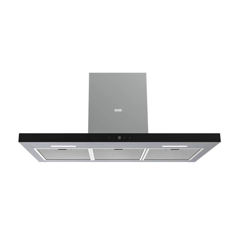 Evido CHL9TB.1 LINE 90B fali páraelszívó feket/inox 90cm