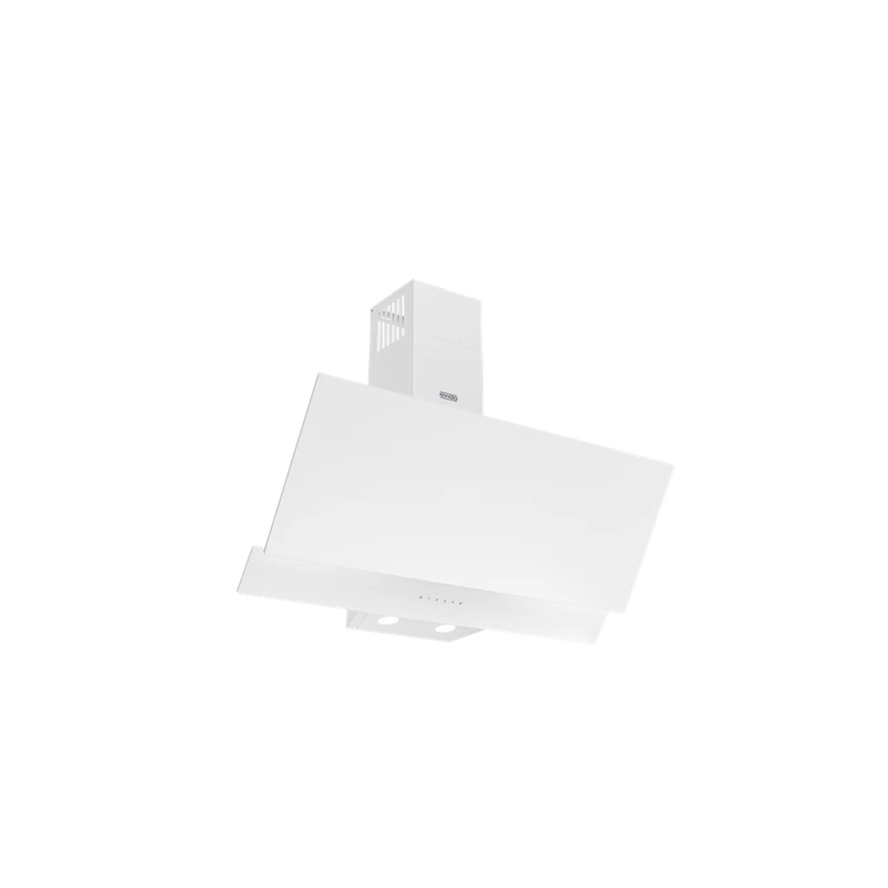 Evido CHY9TW.1 SKY PRO 90B döntött fali páraelszívó fehér üveg 90cm