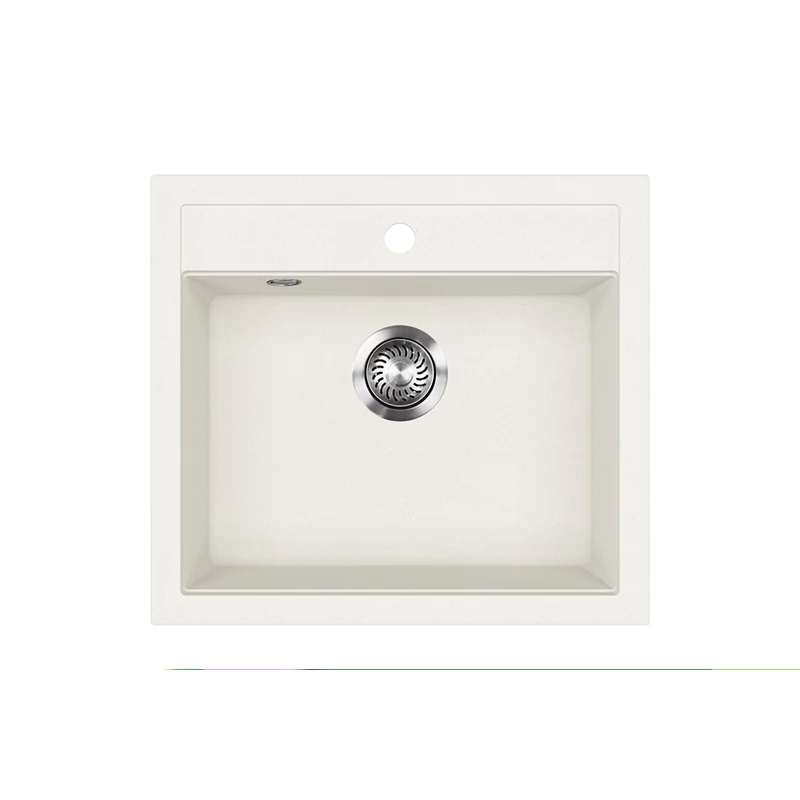 Evido QUADRO 6 gránit mosogató fehér