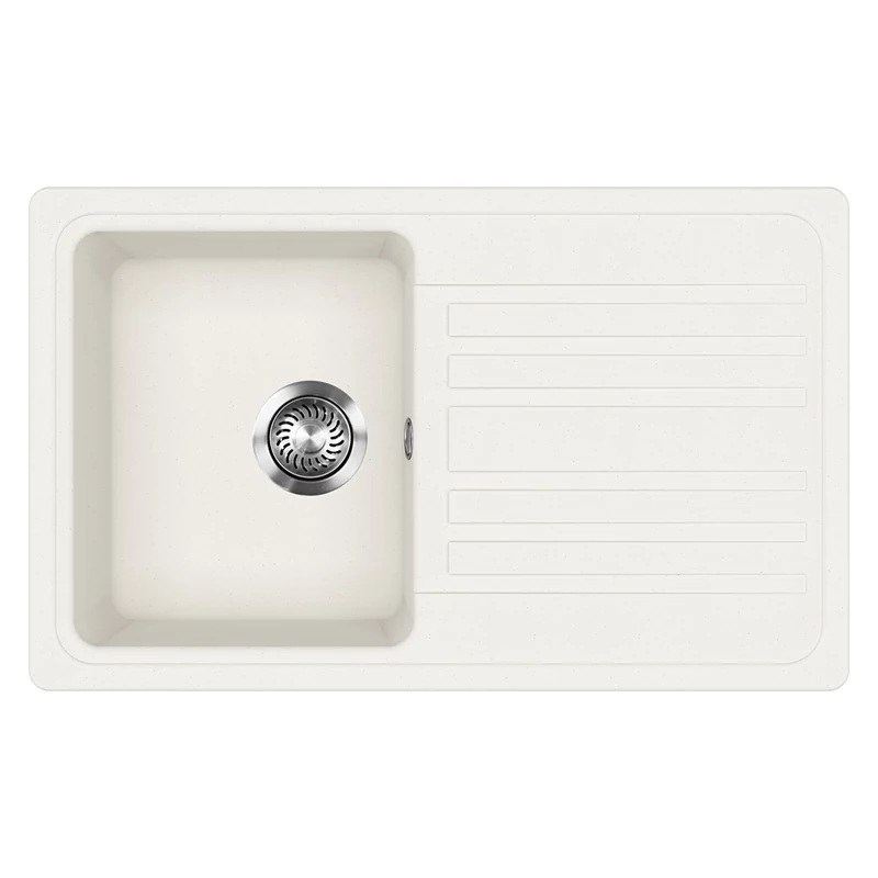 Evido HOME 45S gránit mosogató fehér