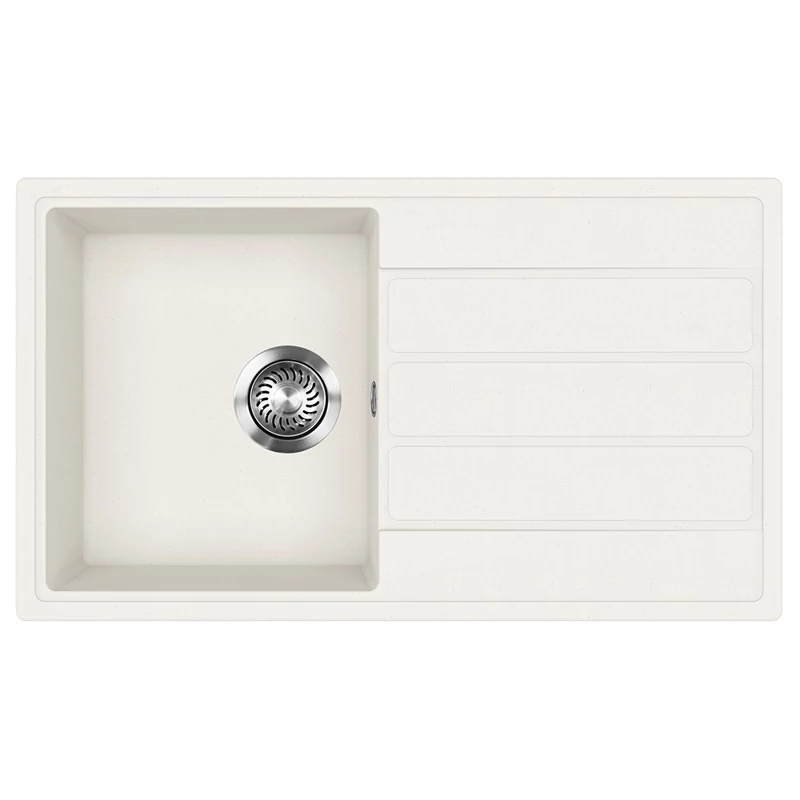 Evido Easy 45S gránit mosogató 760x440mm fehér 442208