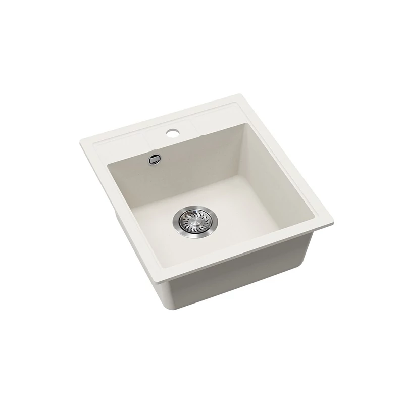 Evido Easy 45 gránit mosogató 515x460mm fehér 442209
