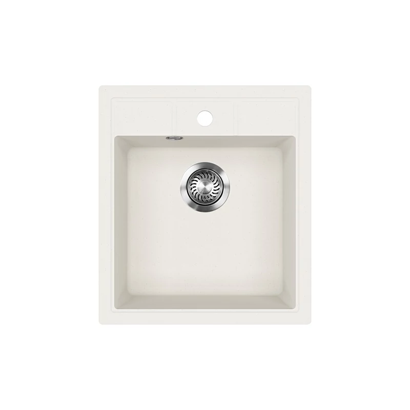 Evido Easy 45 gránit mosogató 515x460mm fehér 442209